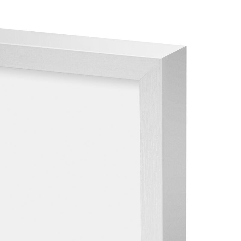 Witte houten sierlijst